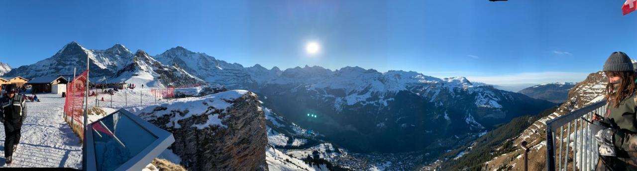 Eiger, Jungfrau, Luxury Garden Apartment Grindelwald Kültér fotó